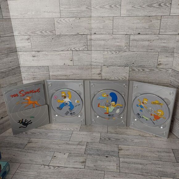 The Simpsons Complete Seasons 1-4 Box DVD Sets - USED: GOOD! 1 2 3 4 - Picture 6 of 16